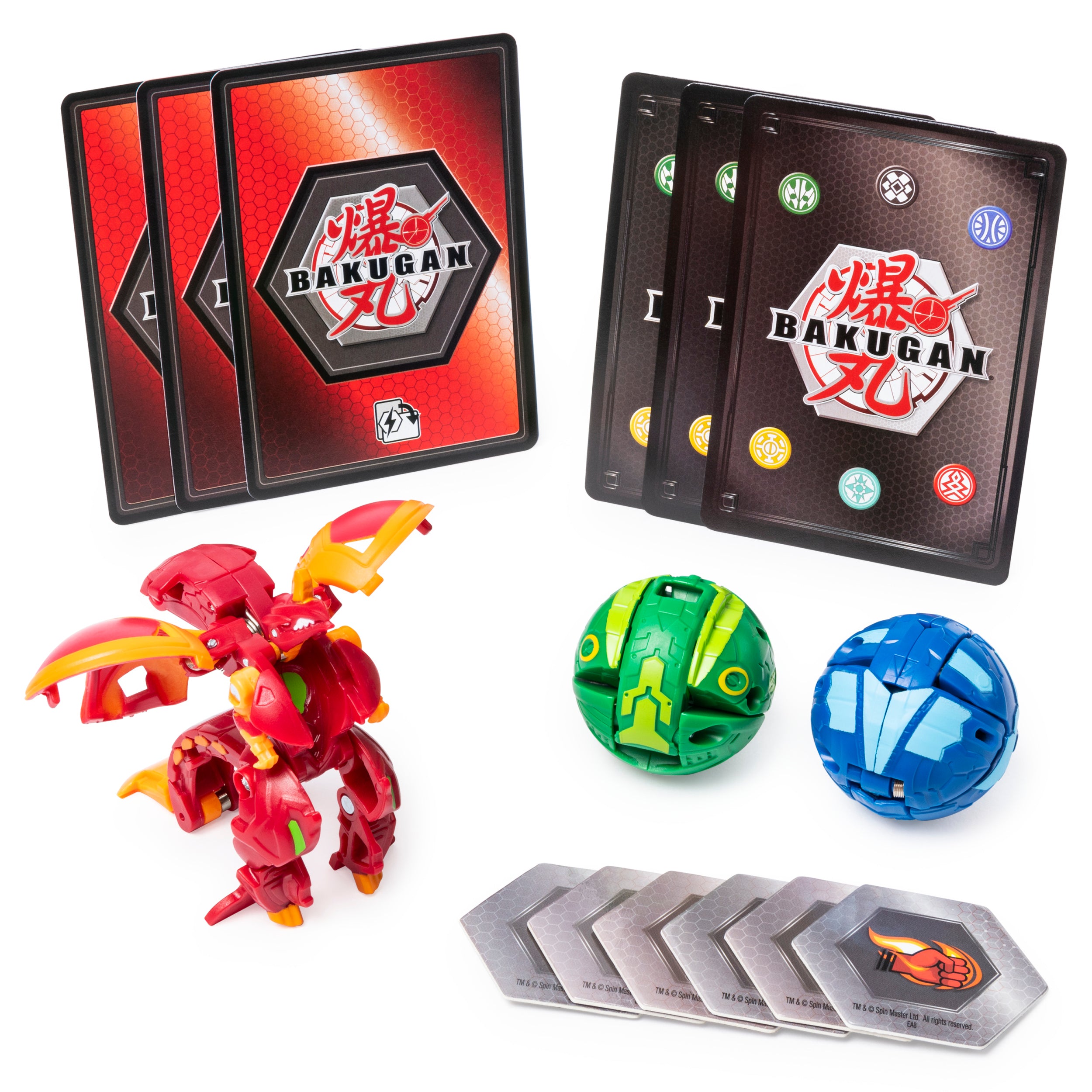 Starter Pack 3-Pack, Dragonoid, Collectible Action Figures, for Ages 6 and Up