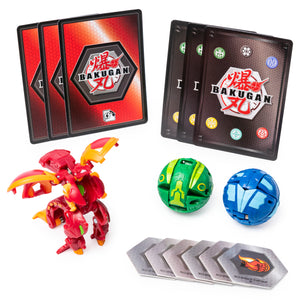 Starter Pack 3-Pack, Dragonoid, Collectible Action Figures, for Ages 6 and Up