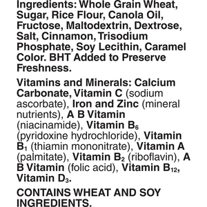 General Mills, Breakfast Cereal, with Whole Grain, Family Size, 19.3 oz
