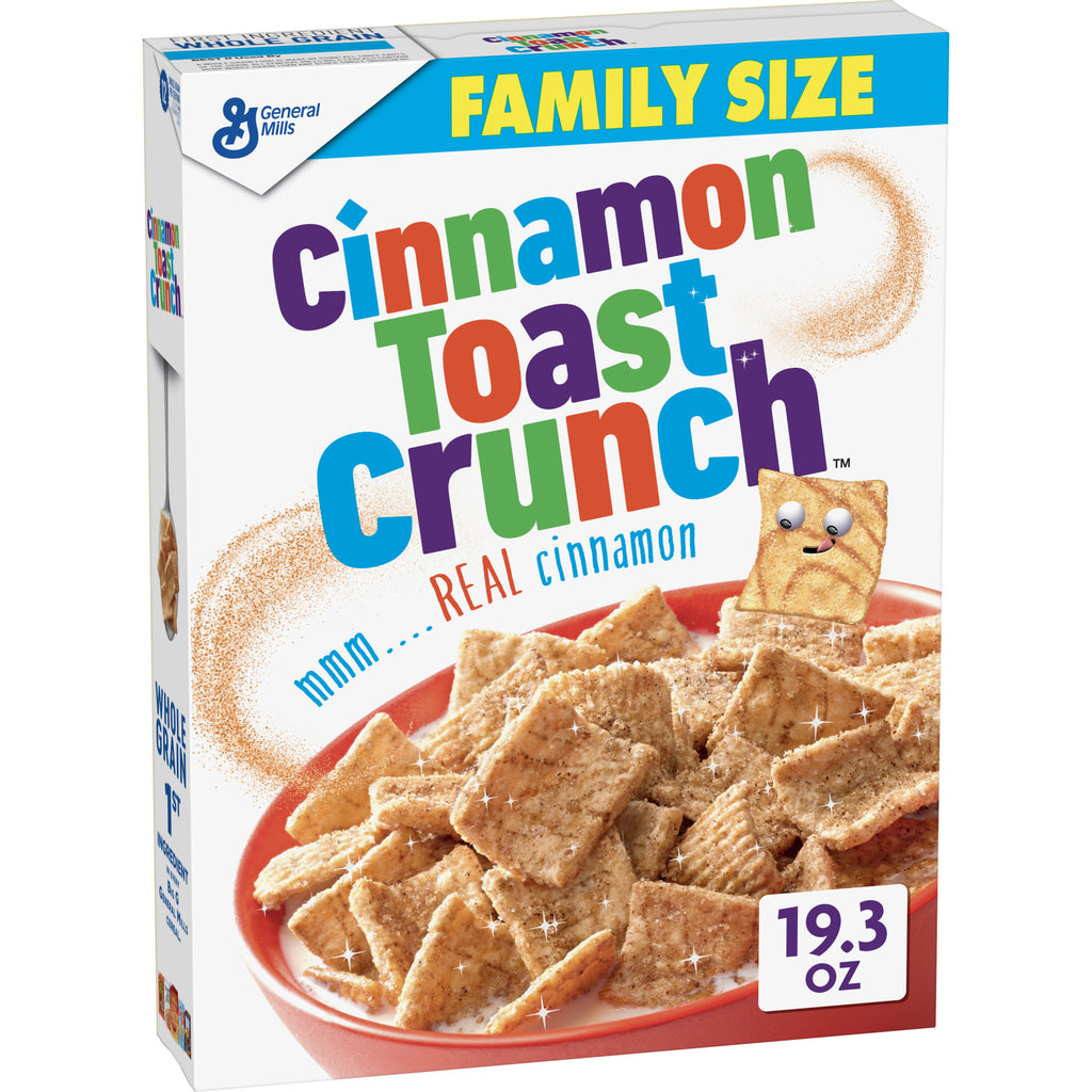 General Mills, Breakfast Cereal, with Whole Grain, Family Size, 19.3 oz