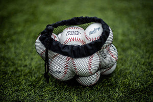 (12 Pack) 8U Official League Practice Youth Baseballs in Mesh Bag